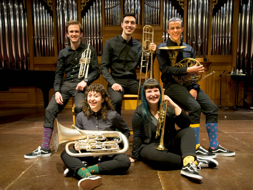 I Canaja Brass Quintet chiudono il Festival Cacciano